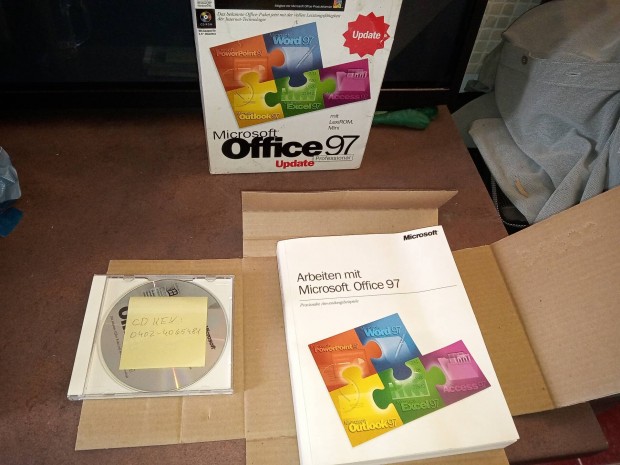 Microsoft office 97 eredeti llapot kiads 1997