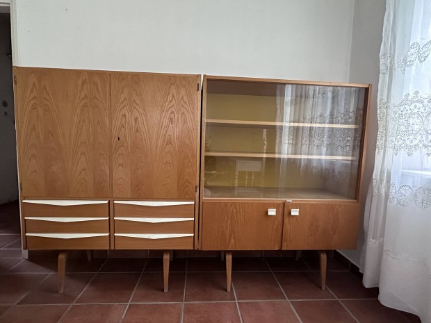 Mid- century Highboard szekrnysor Franz Ehrlich