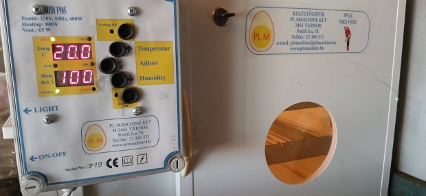 Midi F90S keltető