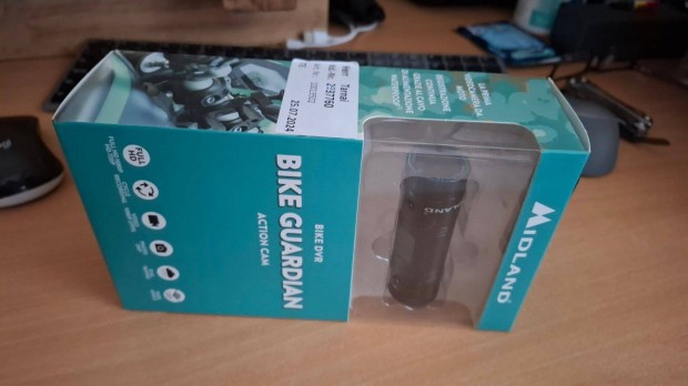 Midland Bike Guardian motoros dashcam/akcikamera, IP65, bontatlan j!