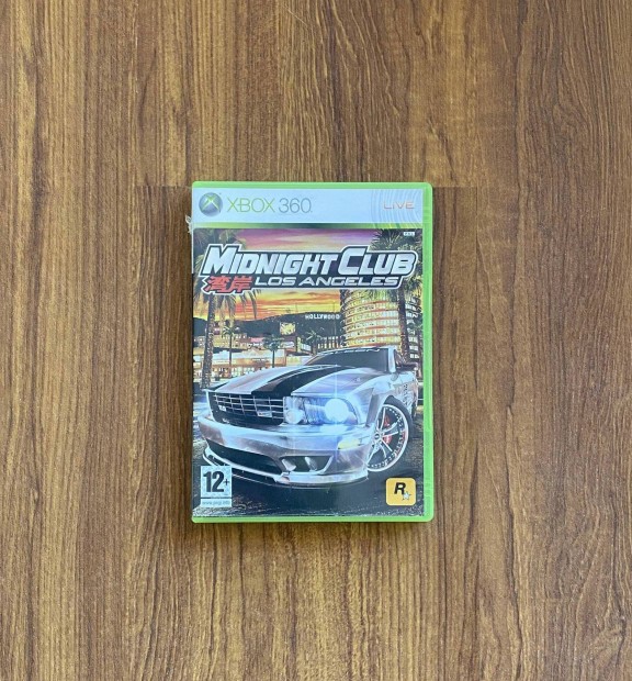Midnight Club Los Angeles Xbox One Kompatibilis eredeti Xbox 360 jtk
