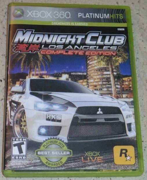 Midnight Club - Los Angeles Complete Gyri Xbox 360, Xbox ONE Jtk