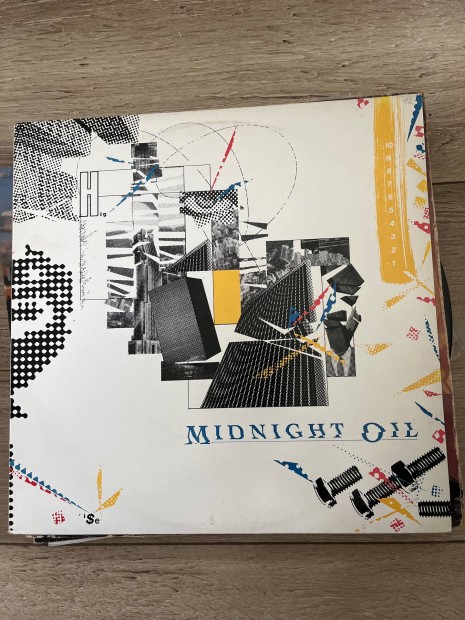 Midnight oil vinyl bakelit