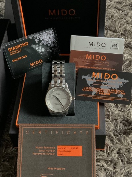 Mido Belluna Officially Certified Chronograph  luxus ra 