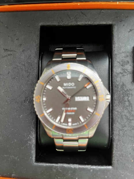 Mido Oceanstar Captain V titnium 200m 43mm Oris,Fortis,Edox csere