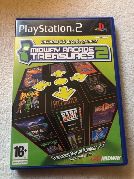 Midway Arcade Treasures 2 Ps2 Playstation 2 jtk