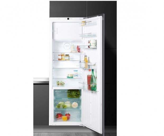 Miele K 37282 iDF beépített hűtőszekrény fagyasztóval fehér A ++ 177cm