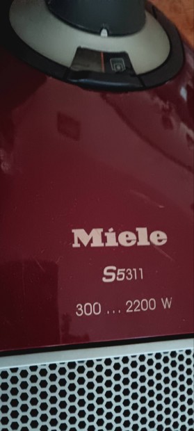 Miele S5311 nagyon ers porszv  2200 w