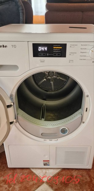 Miele T1 hőszivattyús, kondenzációs szárítógép.