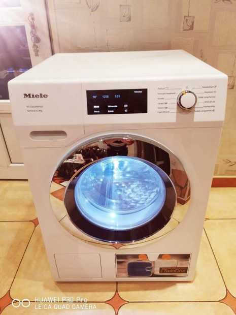 Miele W1 Weg 670 WCS Twindos Capdos 9 kg Fiatal Mosgep! 