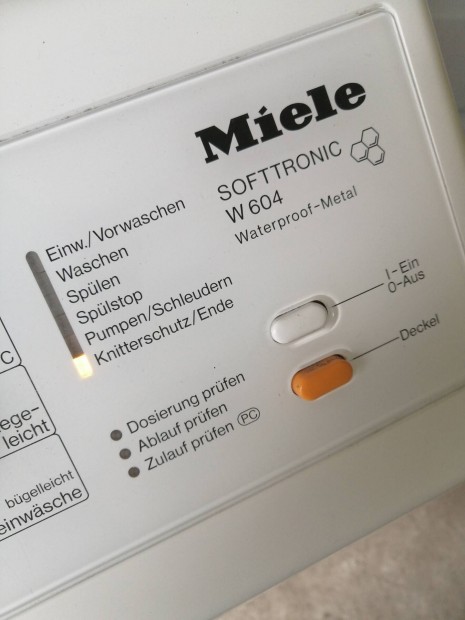 Miele w604 Softronic felltlts mosgp 