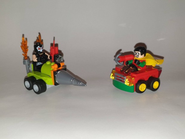 Mighty Micros LEGO 76062 Mini szuperhs szett: Robin vs. Bane