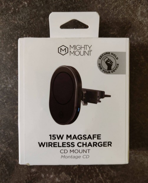 Mighty Mount Magsafe Wireless CD Phone Mount Car Charger (Version 2.0)