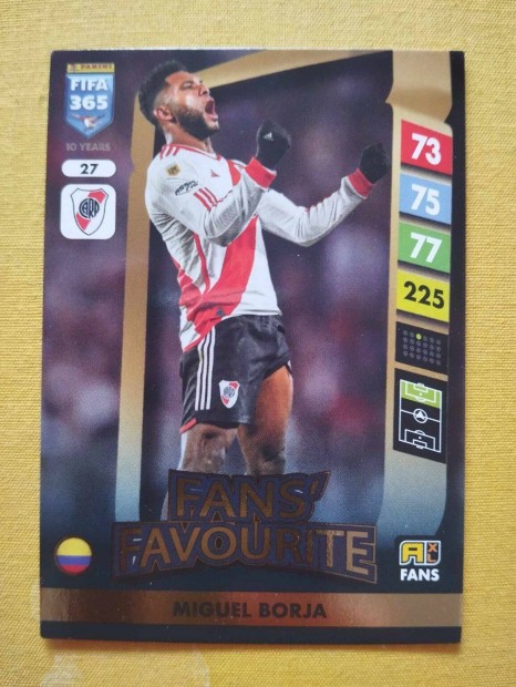 Miguel Borja (River Plate) FIFA 365 2025 Fans Favourite focis krtya