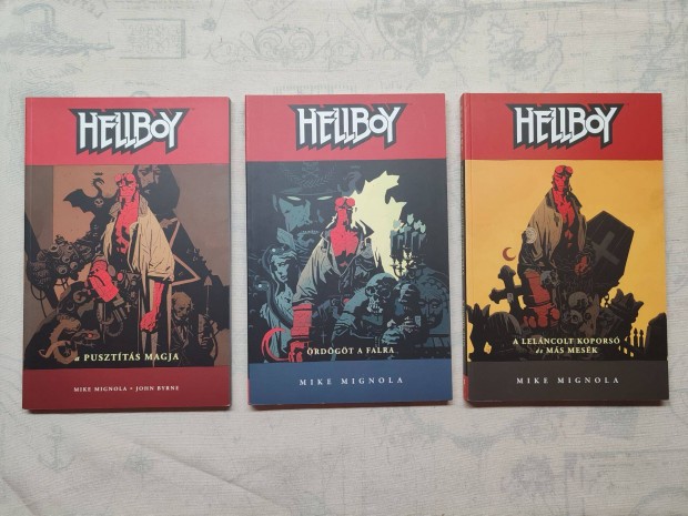 Mike Mignola - Hellboy 1-3. - TPB