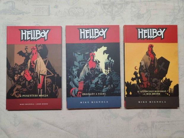 Mike Mignola - Hellboy 1-3. - TPB