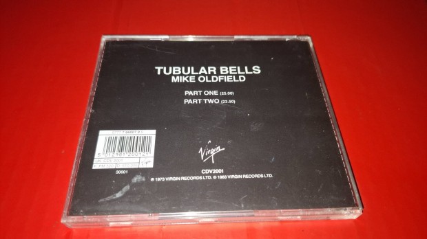 Mike Oldfield Tubulat Bells Part I-II Cd 2001