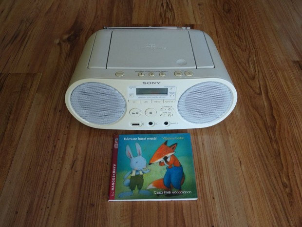Mikro HIFI Sony ZS-PS50 CD lejátszó, rádió, USB, Rémusz bácsi