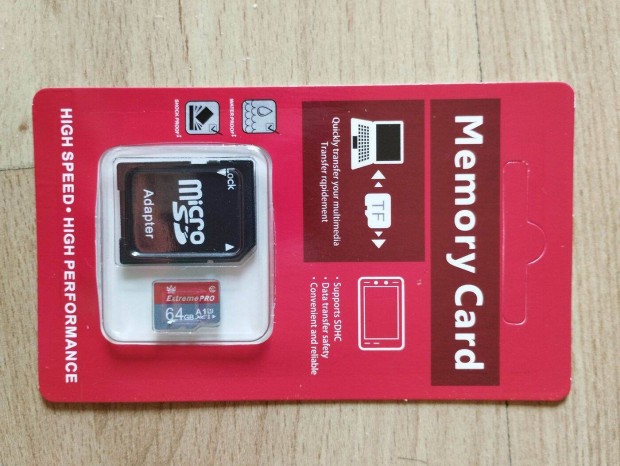 Mikro SD HC 64 GB 2000 Ft