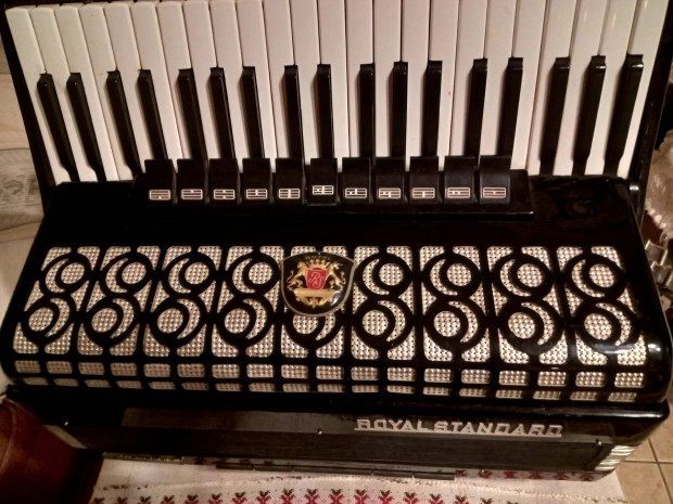 Mikrofonos harmonika tangharmonika Royalstandard