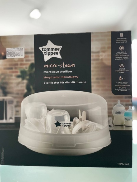 Mikrohullm gzsterilizl (Tommee tippee) ajndk cumival