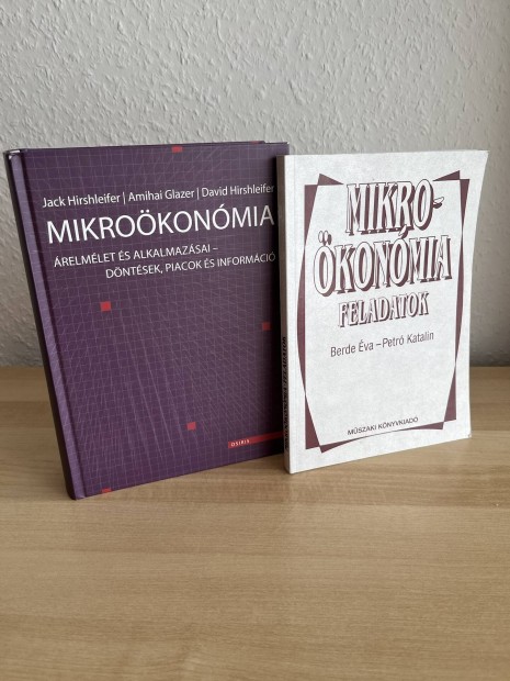 Mikrokonmia + Mikrokonmia Feladatok egyben