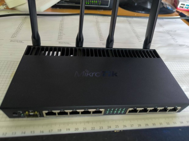 Mikrotik RB4011iGS+5Hacq2HnD-IN Vezeték nélküli router