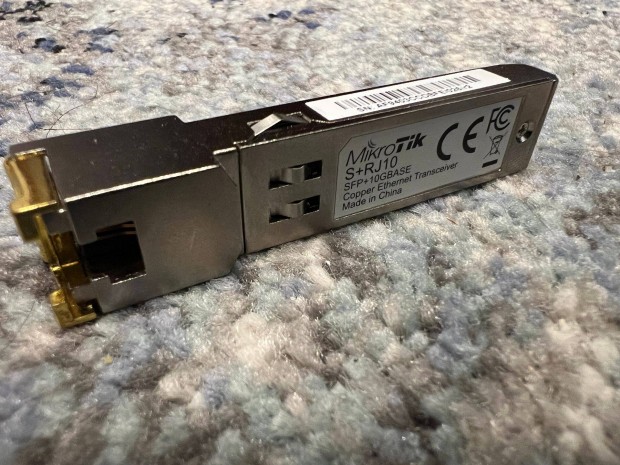 Mikrotik S+RJ10 10Gbase-T Copper RJ-45 SFP+ modul