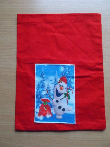 Mikuls zsk j, textil Olaf minta: 20x27cm, Angyalka: 18x28cm 500/db