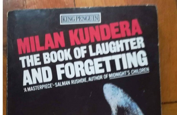 Milan Kundera - the Book of Laughter and Forgetting - angol nyelv