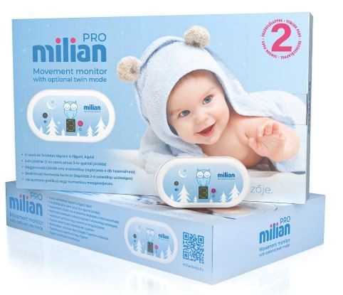 Milian légzésfigyelő - PRO Standard 2db érzékelőlappal