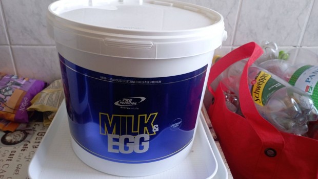 Milk & Egg,Pro nutrition,tej és tojás protein,fehérje,bontatlan!
