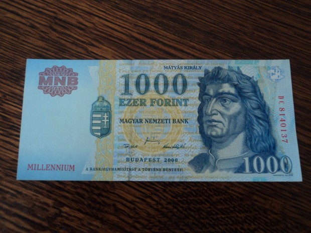 Millenium 1000 forint UNC