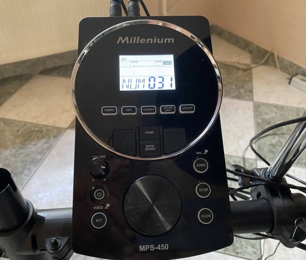 Millenium újszerű hálóbőrös elektromos dob