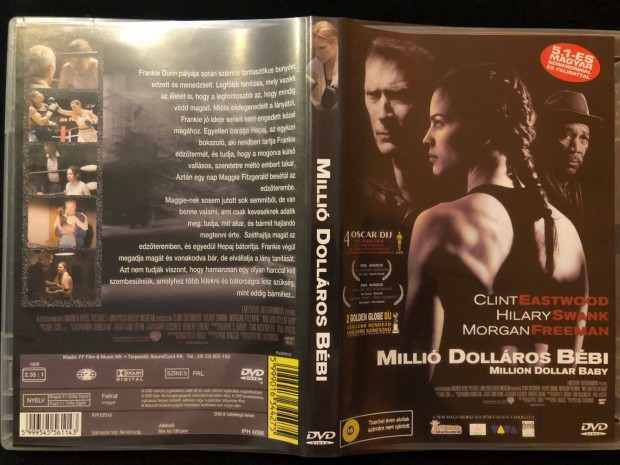 Milli dollros bbi (karcmentes, Clint Eastwood) DVD