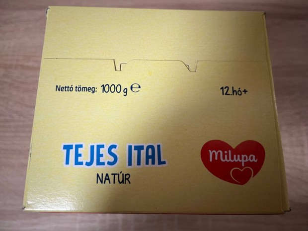 Milupa tejital 1kg bontatlan