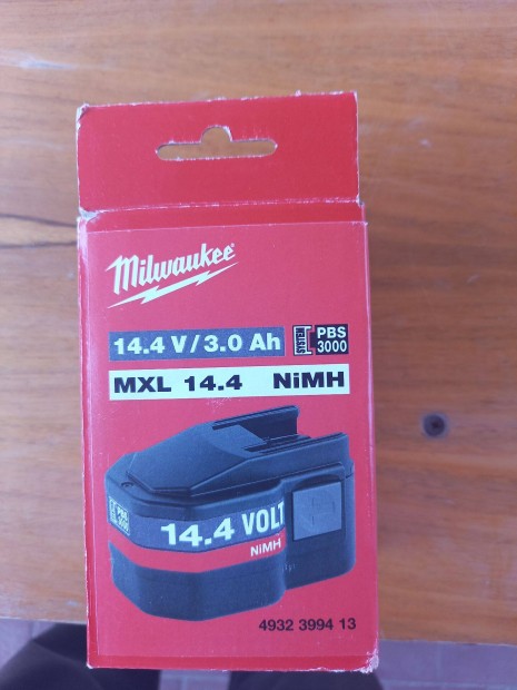 Milwaukee 14.4V 3.0Ah NiMh akksi