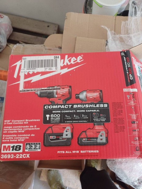 Milwaukee 18 V-os Behajtó recsegő