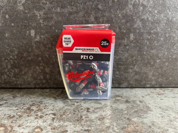 Milwaukee 25 rszes PZ1 25mm Bit szett