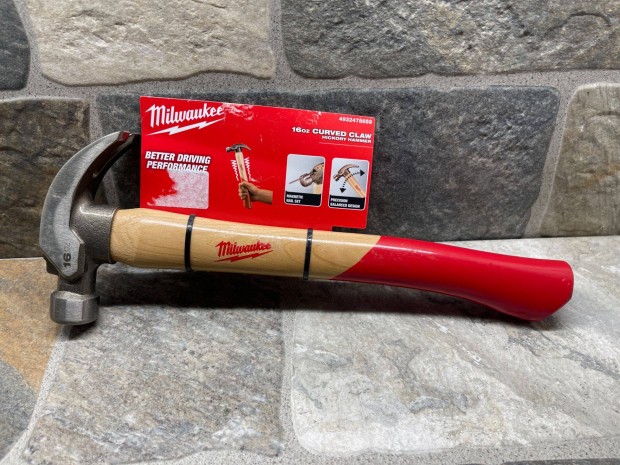 Milwaukee 450g Hickory mágneses ácskalapács