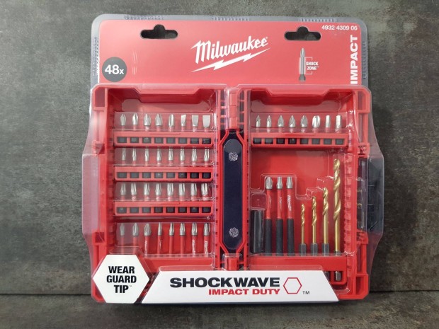 Milwaukee 48 rszes bit s frszr kszlet bitkszlet