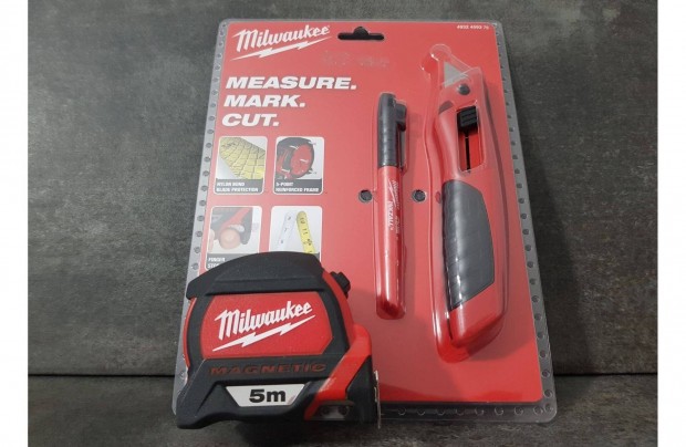 Milwaukee 5m Mgneses Mrszalag Jellfilc Szike Szett