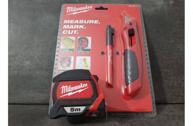 Milwaukee 5m Mgneses Mrszalag Jellfilc Szike Szett