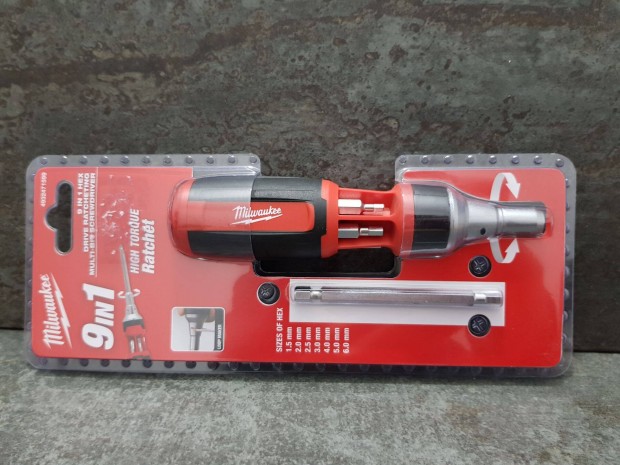 Milwaukee 9in1 Racsnis Imbusz kszlet - 4932471599