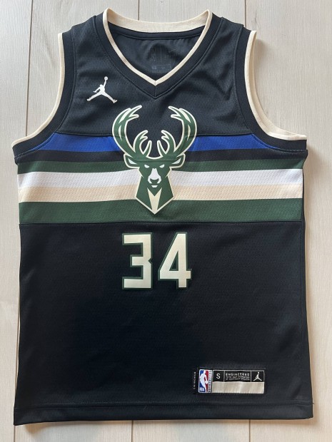Milwaukee Bucks Jordan Brand Jersey - Giannis Antetokounmpo - Youth