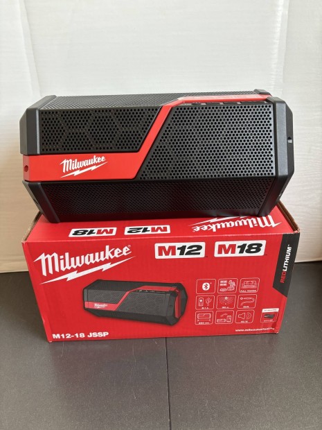 Milwaukee M12-18 Jssp-0 BLUETOOTH(R) Akkus hangszr