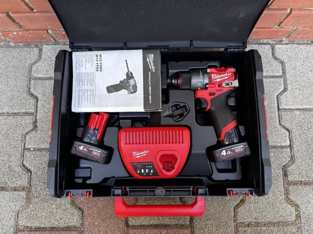 Milwaukee M12 FPD2-402X akkumultoros tvefr - csavaroz szett