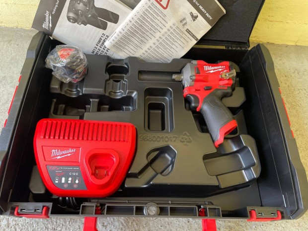 Milwaukee M12 Fiwf12-422X j kofferba akkus tvecsavaroz