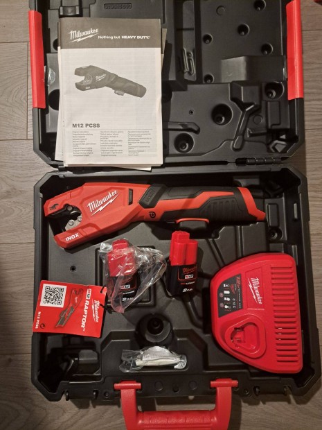 Milwaukee M12 Pcss-202C akkus Raptor csvg szett