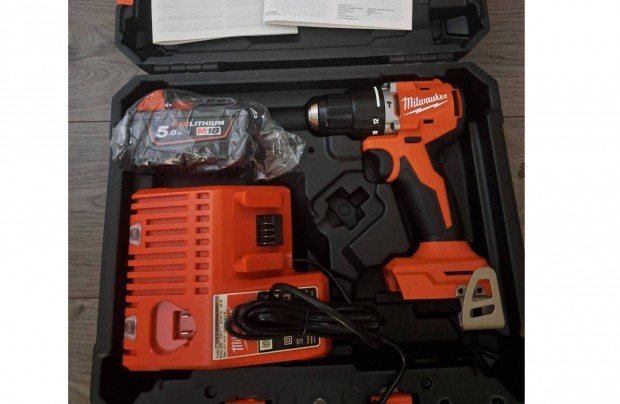 Milwaukee M18 Blpdrc akkus, sznkefe nlkli tvefr-csavaroz szett